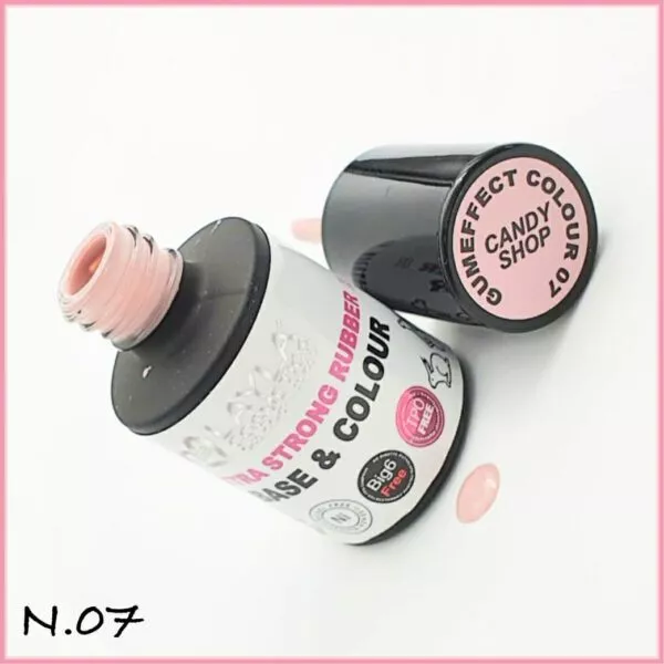 GUMEFFECT   07  COLOUR CANDY SHOP בייס & קולור לילה מילאנו