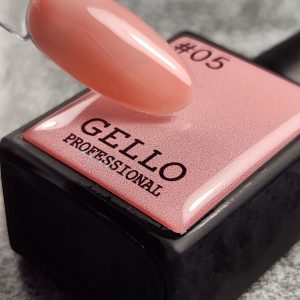 #05 לק ג'ל ורוד טבעי ג'לו GELLO