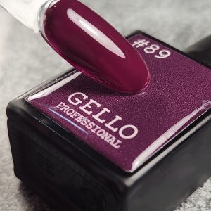 #89 לק ג'ל סגול כהה ג'לו GELLO