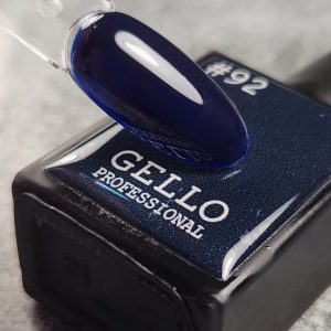 #92 לק ג'ל כחול כהה ג'לו GELLO