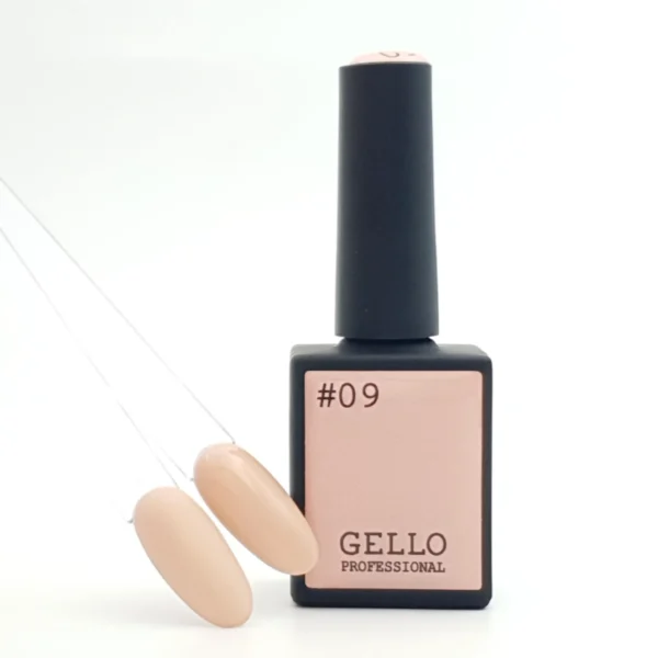 ֳ#09 לק ג'ל ניוד ג'לו GELLO