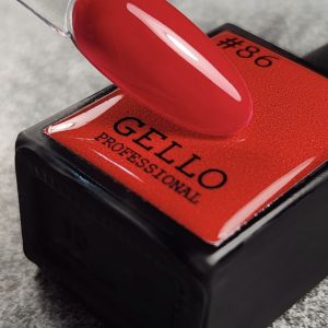 #86 לק ג'ל דובדבן כהה ג'לו GELLO