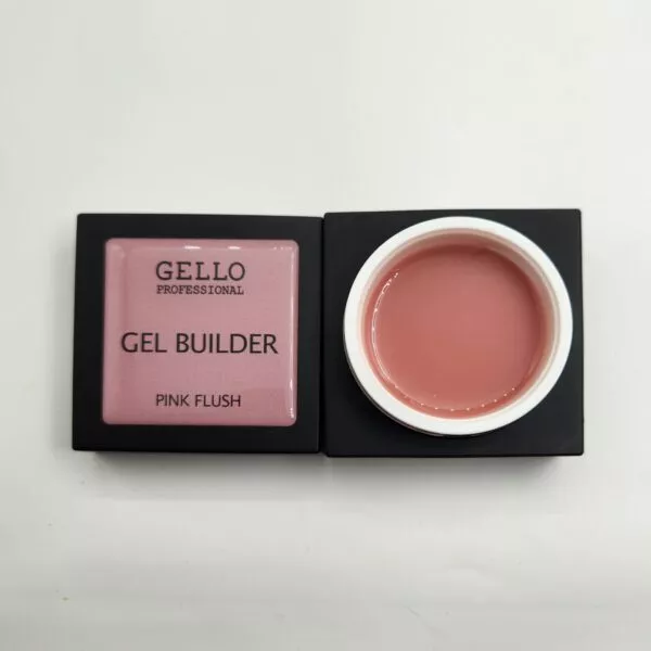 ג'ל בנייה ג'לו gello - בגוון - PEACHY PINK-  50 גרם