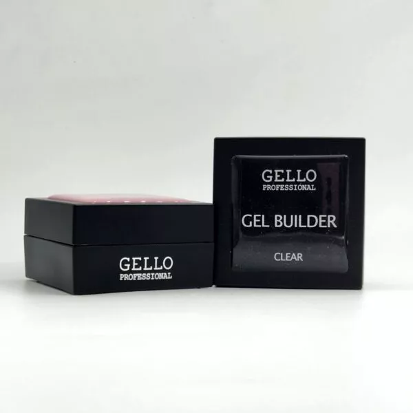 ⁦ג'ל בנייה ג'לו gello - בגוון שקוף - 50-  clear  גרם⁩ – תמונה ⁦2⁩