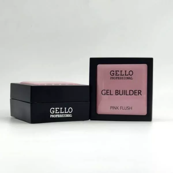 ⁦ג'ל בנייה ג'לו gello - בגוון - PEACHY PINK-  50 גרם⁩ – תמונה ⁦4⁩