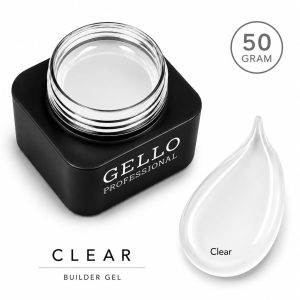 ג'ל בנייה ג'לו gello - בגוון שקוף - 50-  clear  גרם