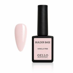 GELLO Professional Builder Gel – Vanilla Pink בילדר בקבוק 15 מ״ל