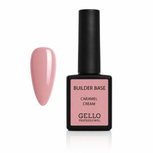 GELLO Professional Builder Gel – Caramel Cream בילדר בקבוק 15 מ״ל