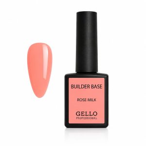 GELLO Professional Builder Gel – Rose Milk בילדר בקבוק 15 מ״ל